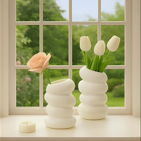 vase décoratif élégant dimensions salon MinimalisteLab