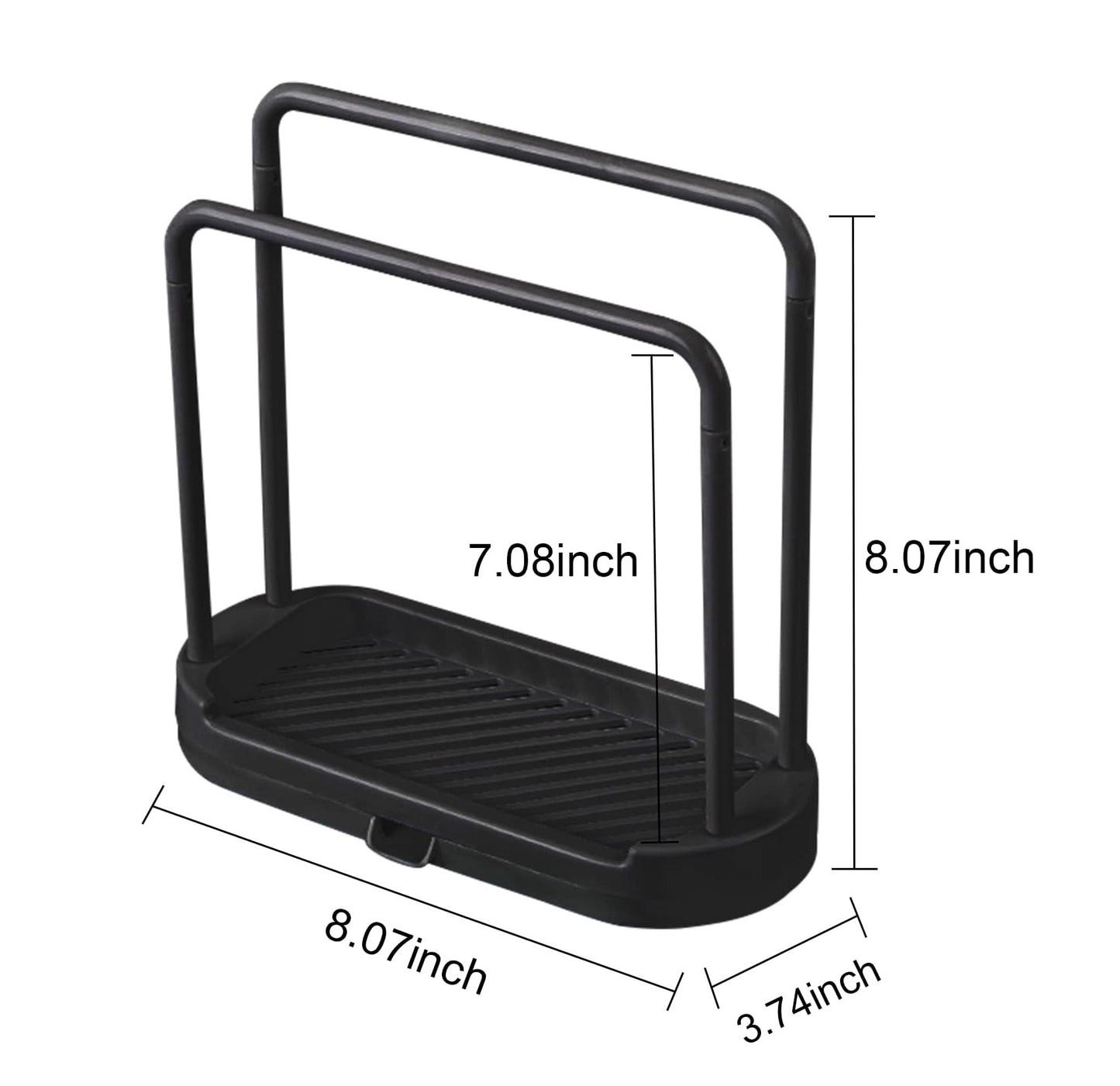 dimensions porte éponge évier hygiénique cuisine MinimalisteLab