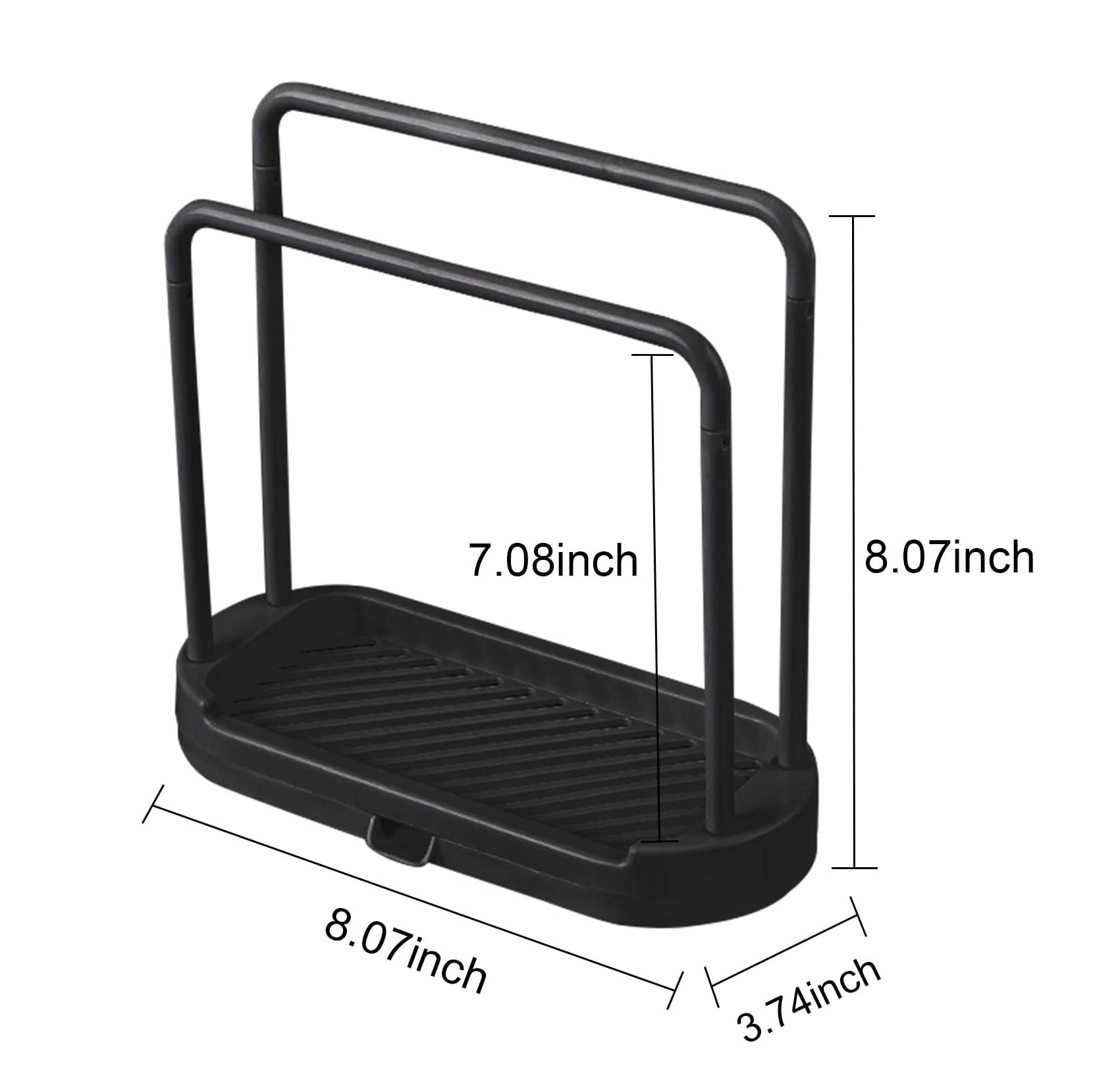 dimensions porte éponge évier hygiénique cuisine MinimalisteLab