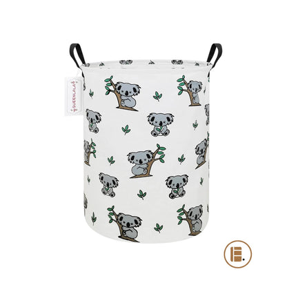 panier linge pliable gain de place buanderie MinimalisteLab