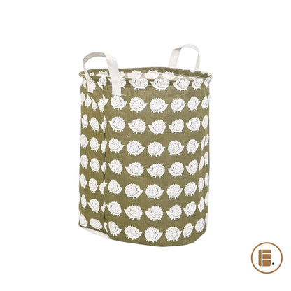 panier linge pliable gain de place buanderie MinimalisteLab