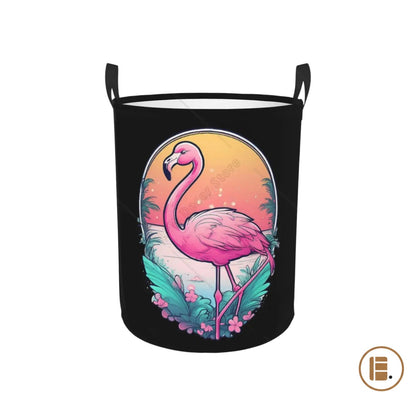 panier linge pliable gain de place buanderie MinimalisteLab