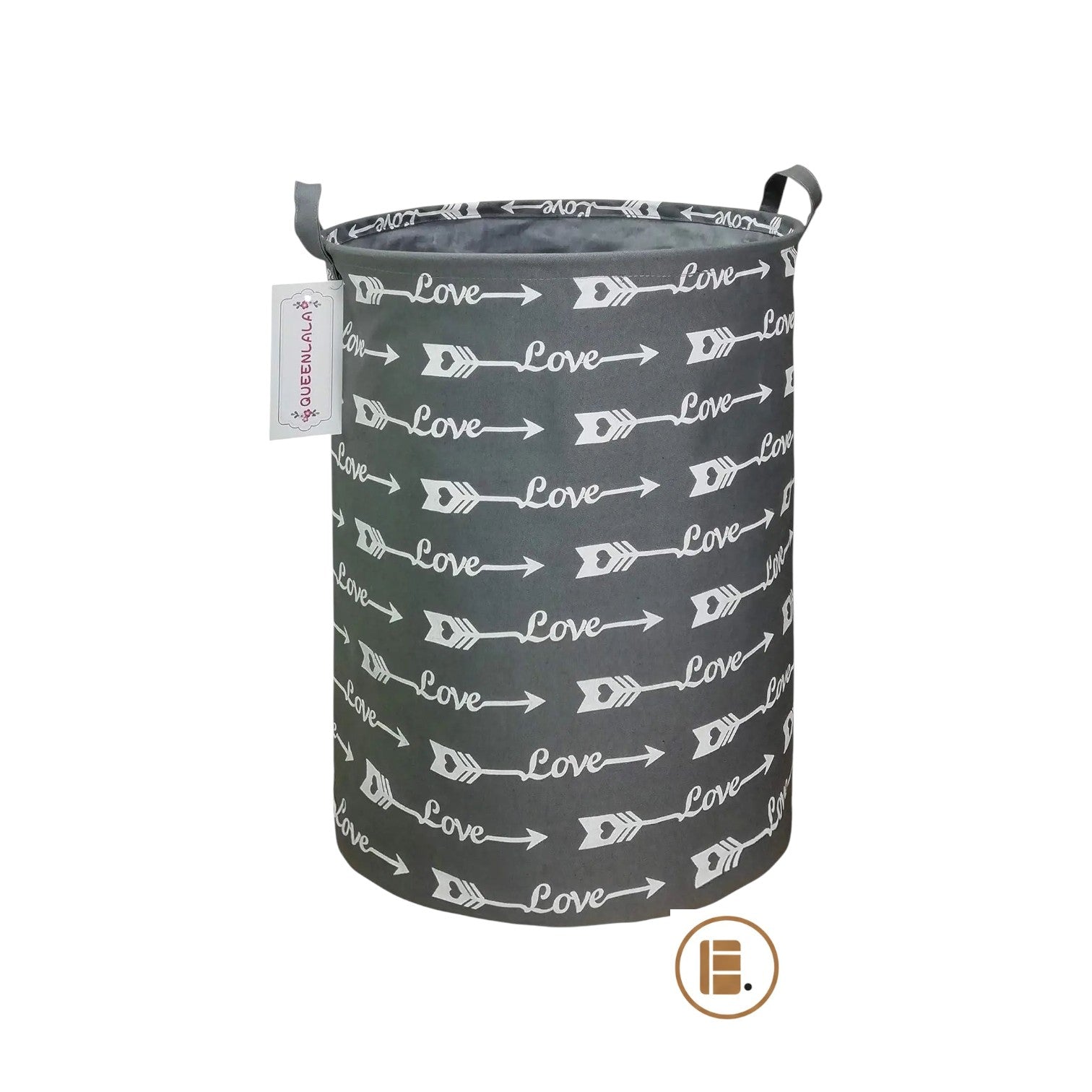 panier linge pliable gain de place buanderie MinimalisteLab