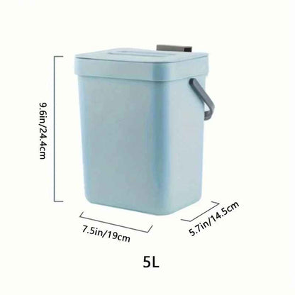 poubelle sous évier gain de place vert MinimalisteLab
