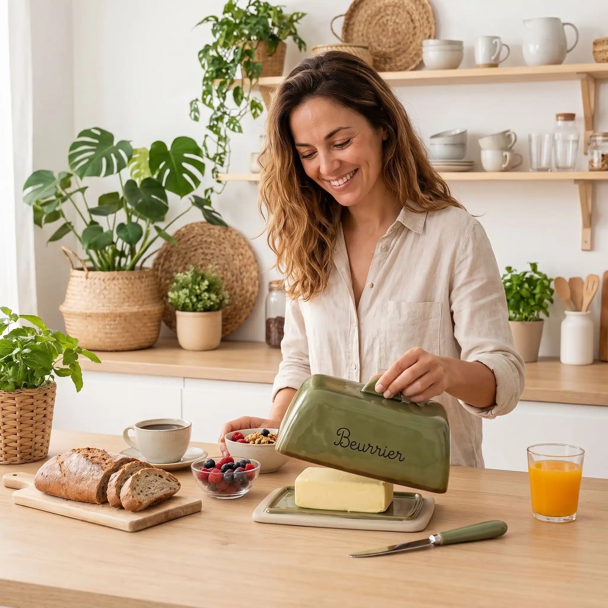 beurrier vintage céramique lifestyle table MinimalisteLab