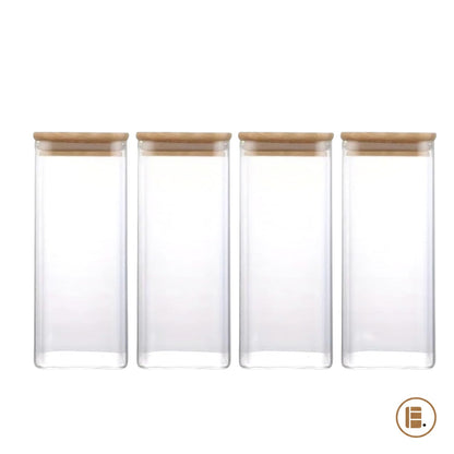 Boite de conservation alimentaire | Verre Bambou Hermétique