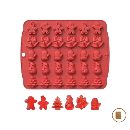 Moules chocolat | Motifs Noël - Minimaliste Lab