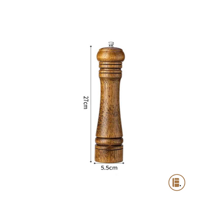 moulin à poivre réglable élégant bois foncé L MinimalisteLab