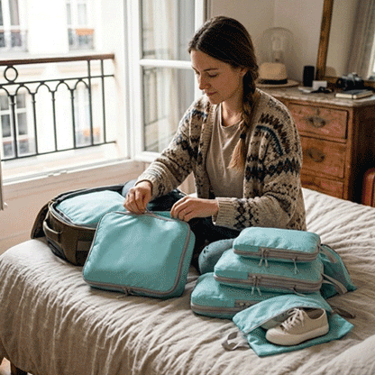 Organisateur de valise | Compact Pratique Bagages Organisés