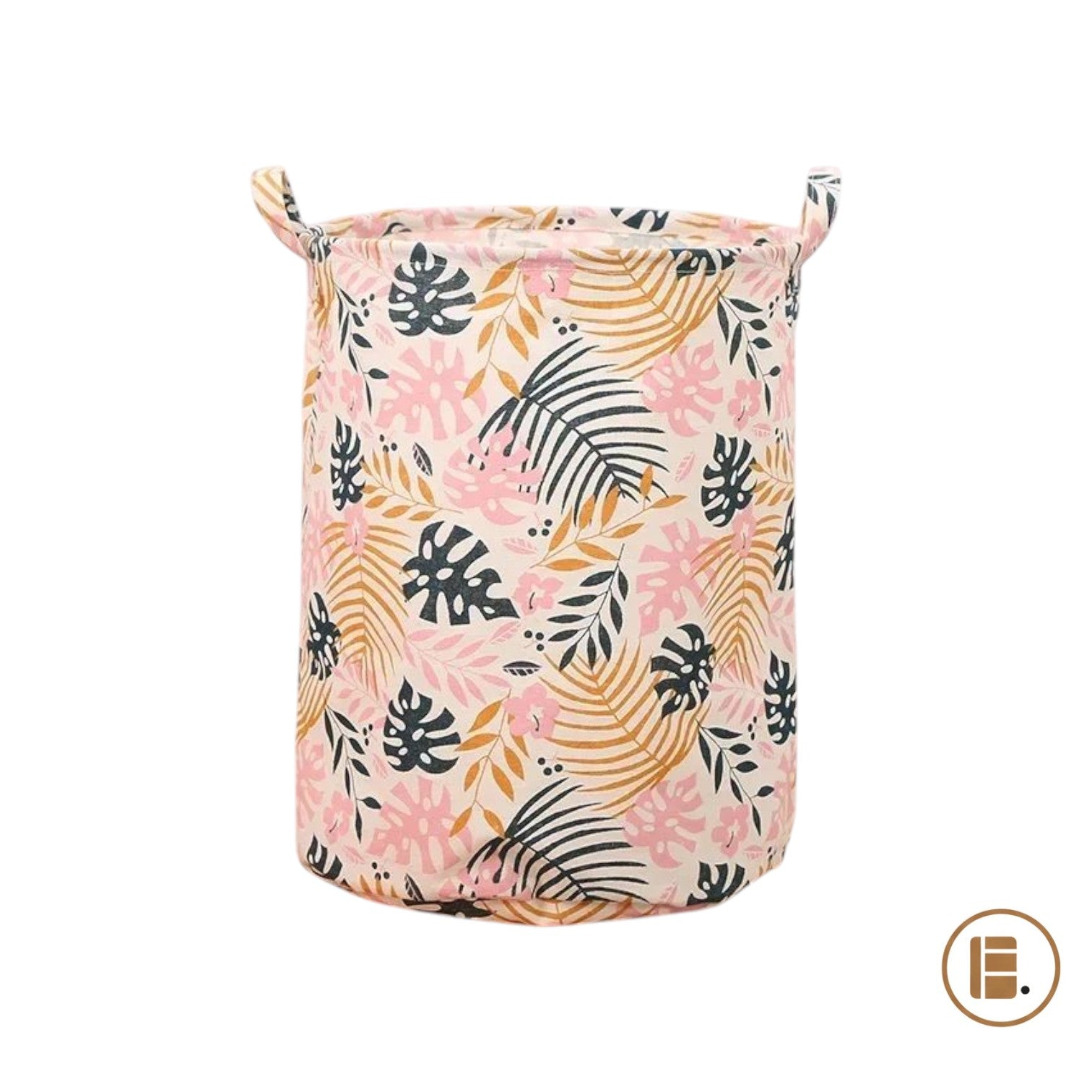 panier à linge pratique et design tissu buanderie MinimalisteLab