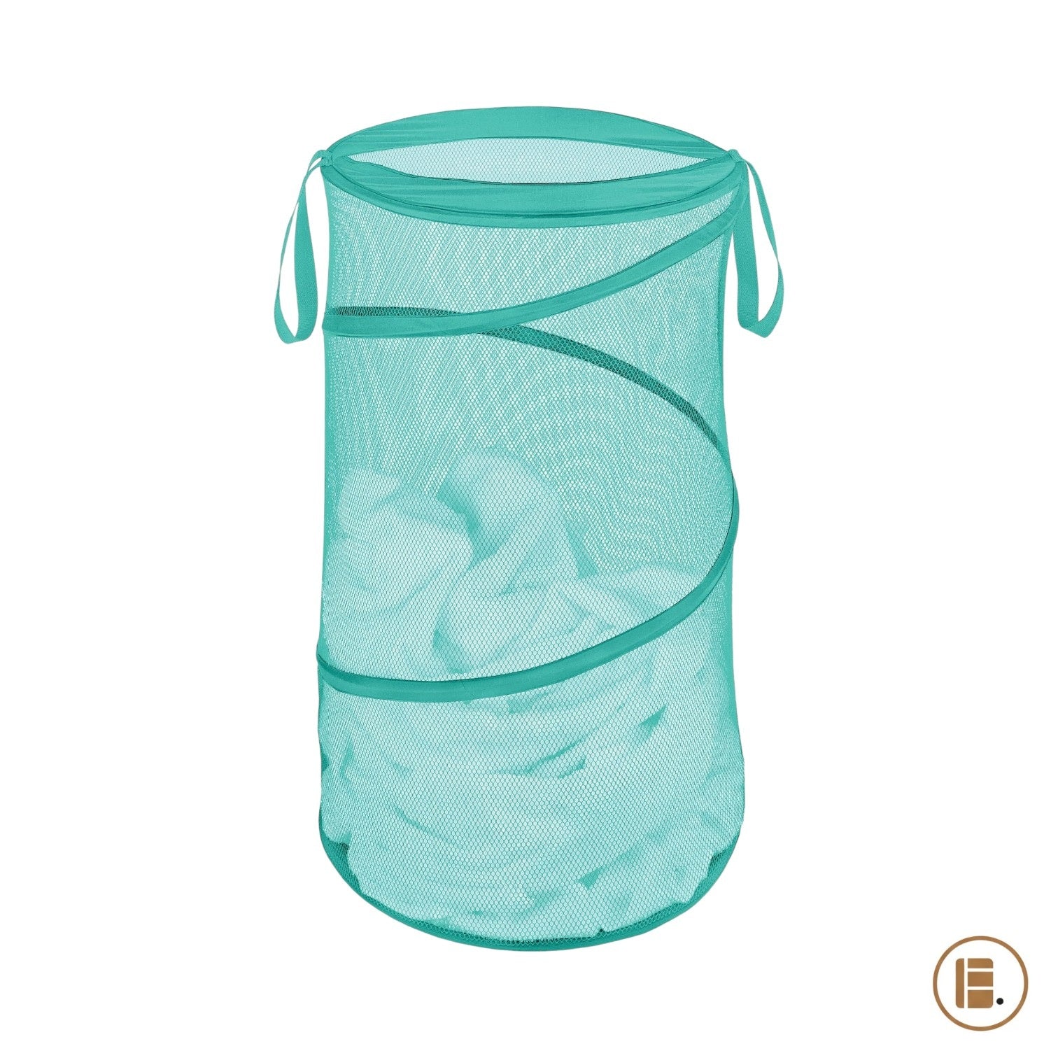 panier à linge pliable gain de place buanderie MinimalisteLab