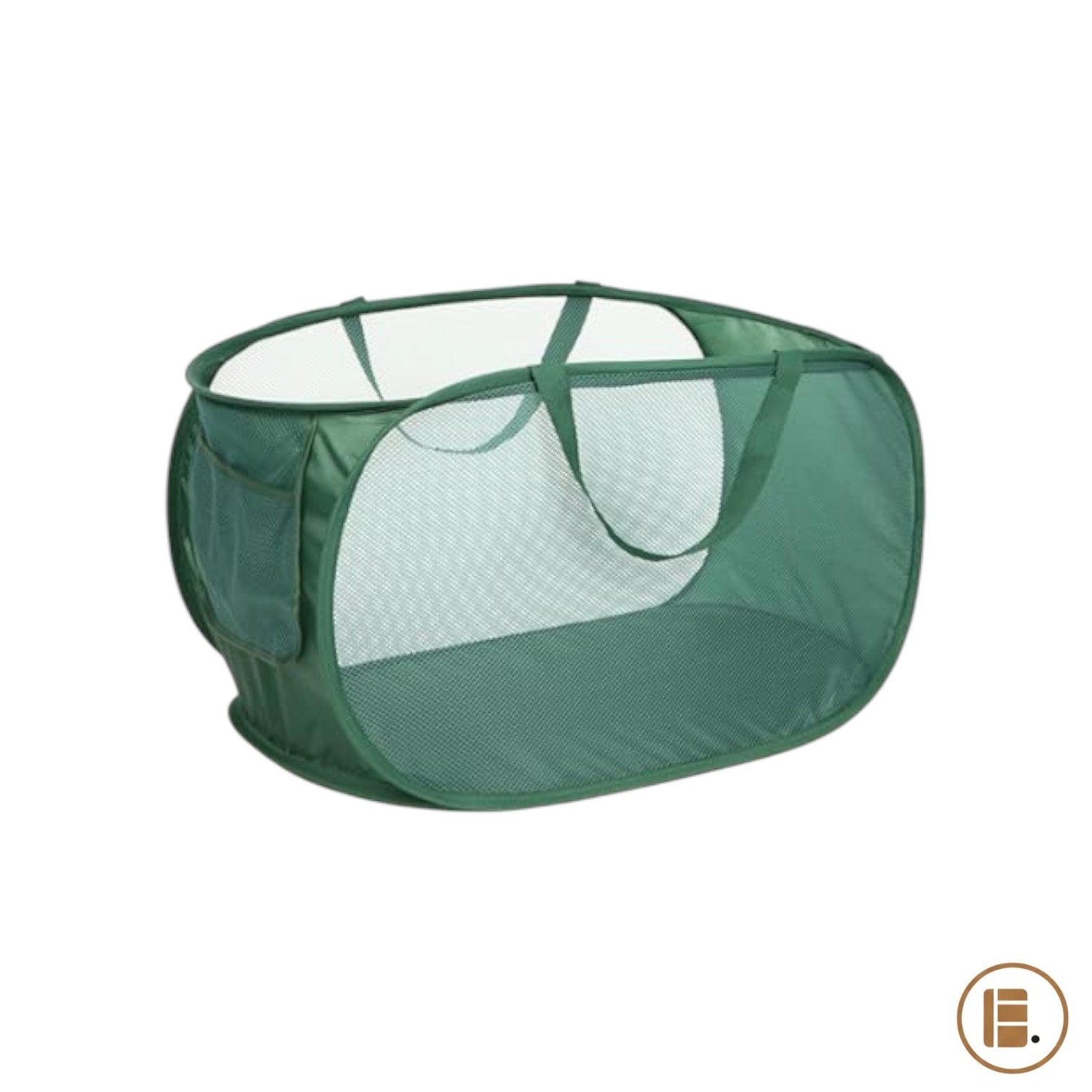 panier à linge design pratique tissu buanderie MinimalisteLab