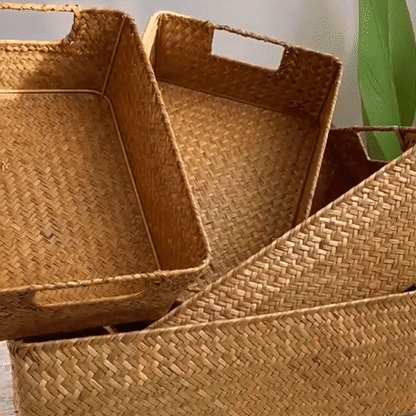 Panier de rangement | Pratiques Stylés Placard Organisé