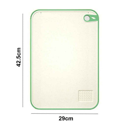 planche à découper hygiénique professionnelle vert grande MinimalisteLab