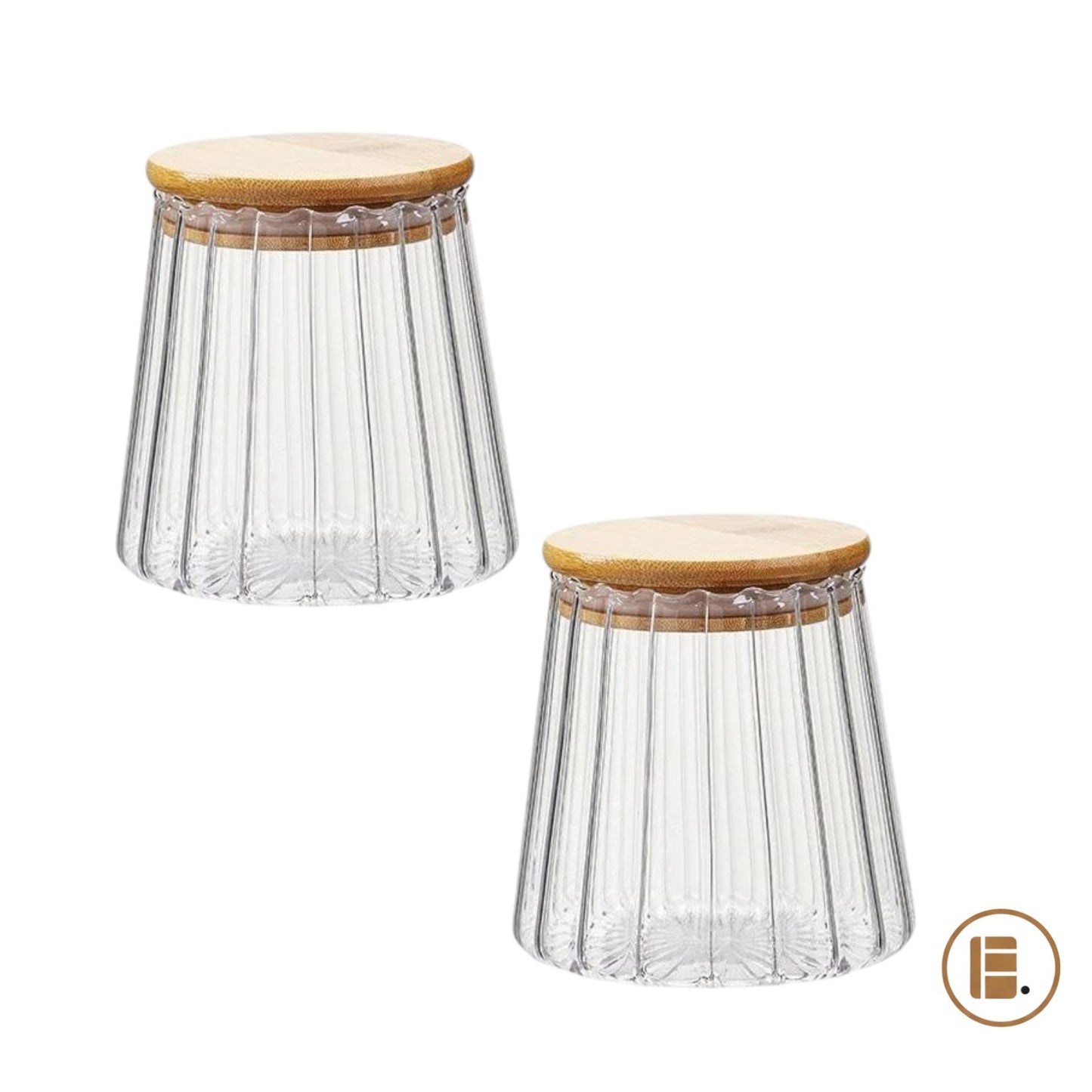 Pot a epices | Hermétique Verre Bois