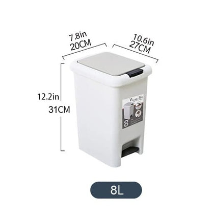 poubelle cuisine design hygiénique 8L MinimalisteLab