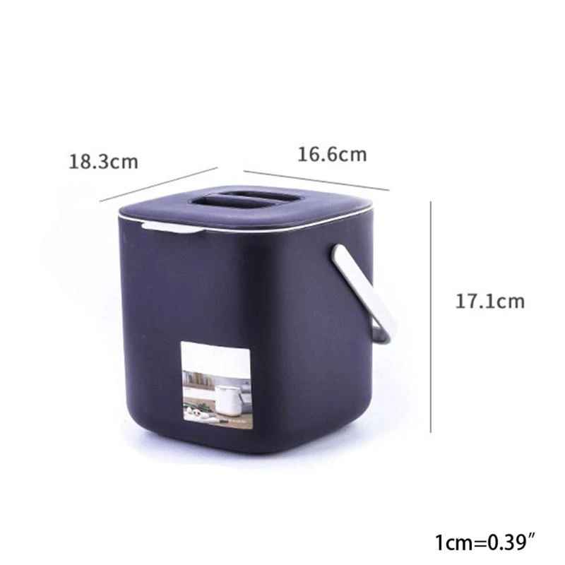poubelle cuisine design pratique dimensions MinimalisteLab