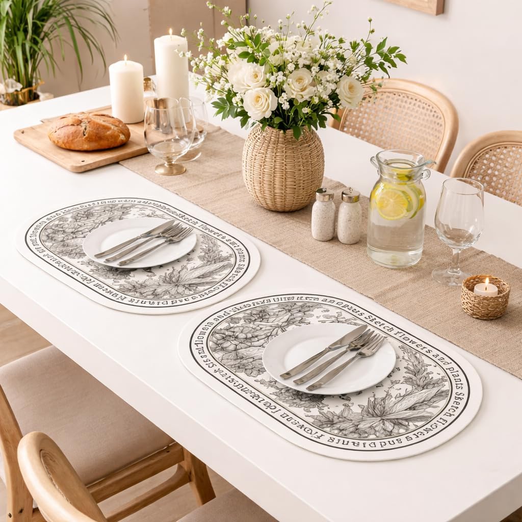set de table élégance couleur 5 MinimalisteLab