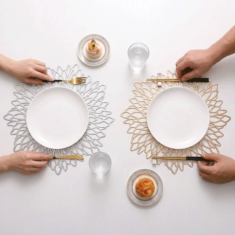 set de table élégant pratique animation MinimalisteLab