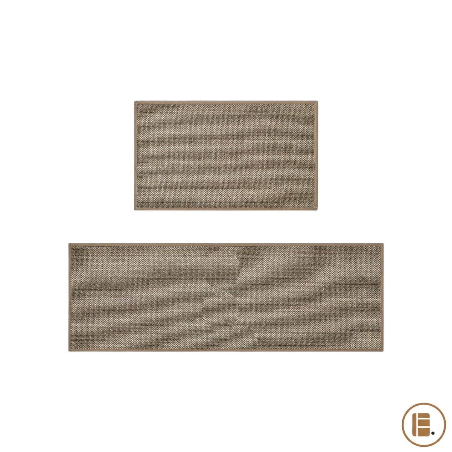 tapis cuisine antidérapant lavable 2 pièces lifestyle MinimalisteLab