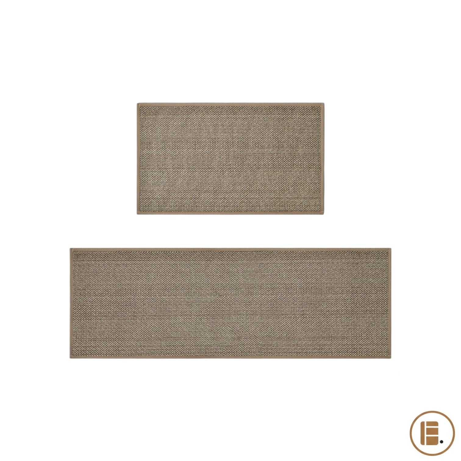 tapis cuisine antidérapant lavable 2 pièces lifestyle MinimalisteLab
