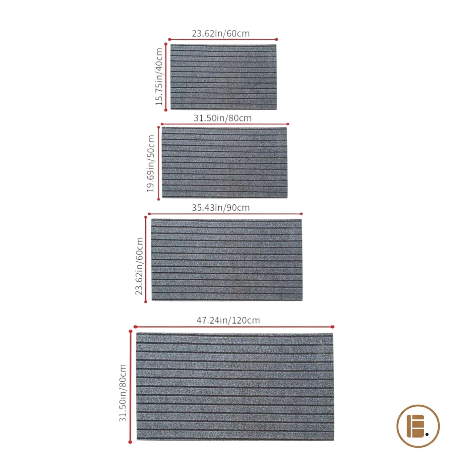tapis de cuisine antidérapant confort lifestyle MinimalisteLab