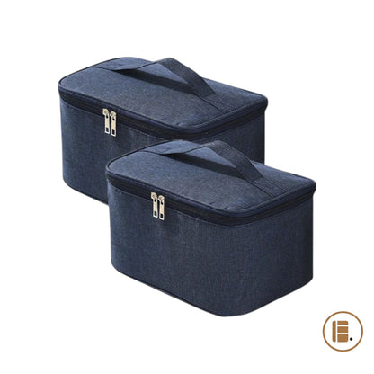 trousse de toilette homme élégance voyage compartiments MinimalisteLab
