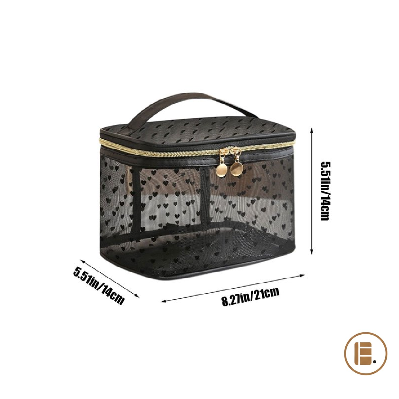 trousse de toilette femme élégante poches zippées MinimalisteLab
