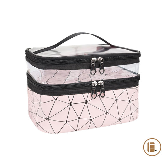 grande trousse de toilette spacieuse pratique fond blanc MinimalisteLab