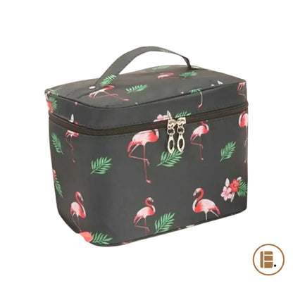 trousse de toilette voyage compact poches zippées MinimalisteLab