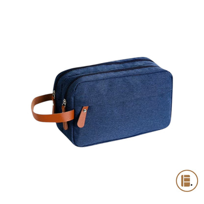 trousse de toilette voyage élégant poches zippées MinimalisteLab