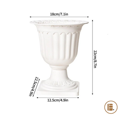 vase pot fleurs plastique dimensions salon MinimalisteLab