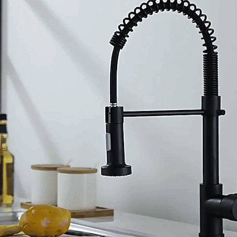 robinet cuisine design durable animation MinimalisteLab