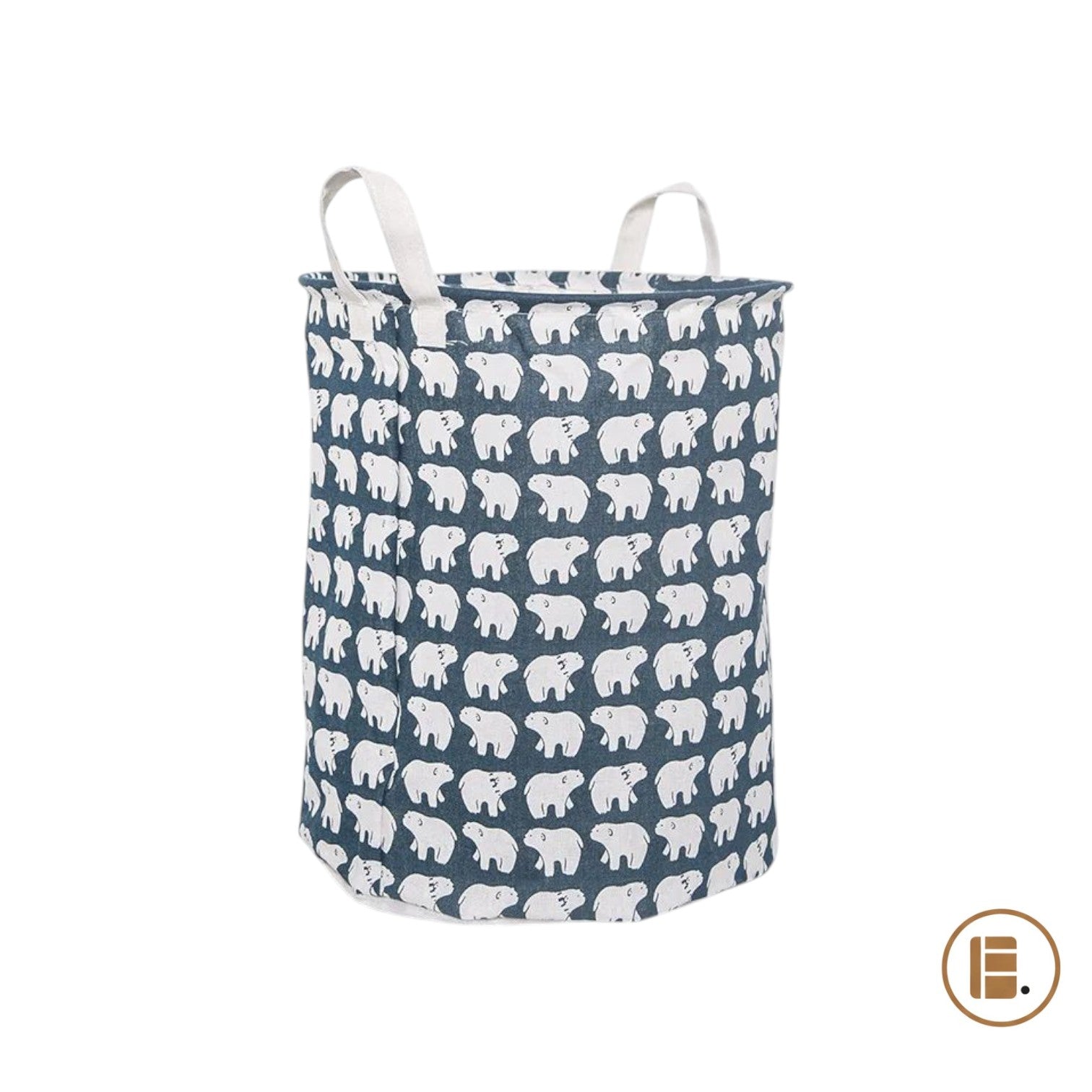 panier linge pliable gain de place buanderie MinimalisteLab
