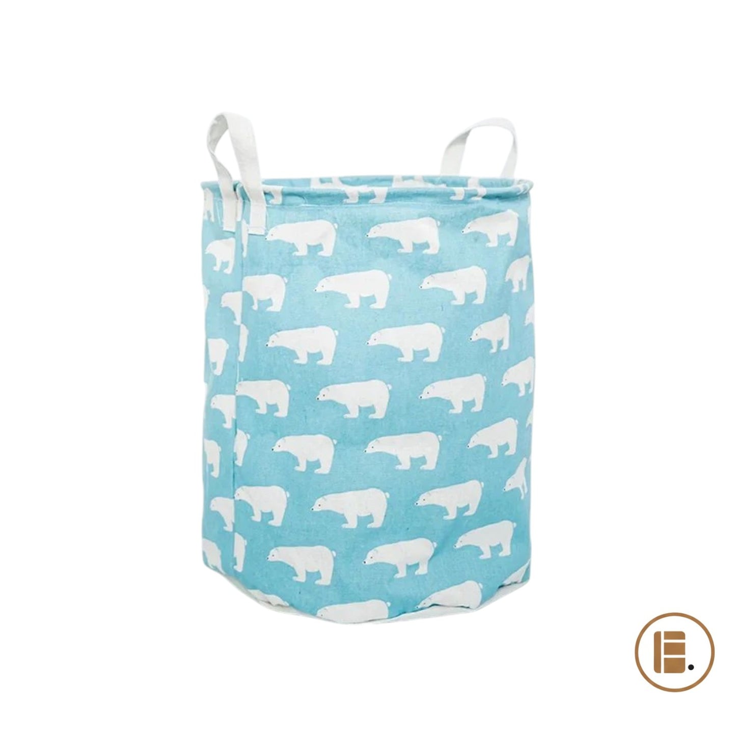 panier linge pliable gain de place buanderie MinimalisteLab