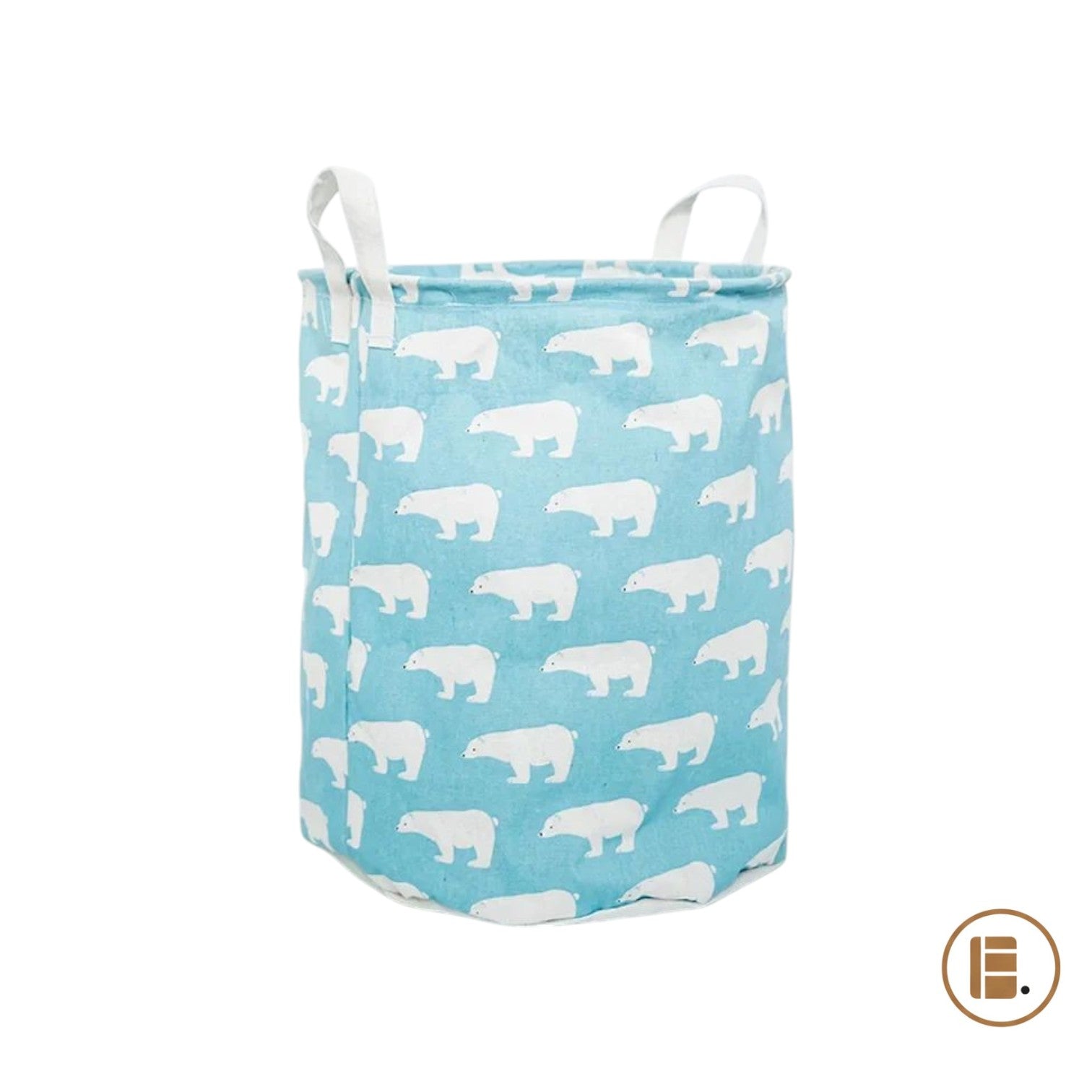 panier linge pliable gain de place buanderie MinimalisteLab