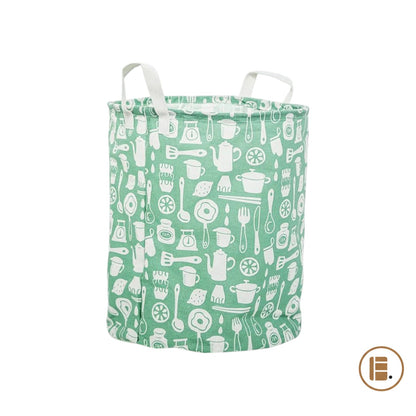panier linge pliable gain de place buanderie MinimalisteLab
