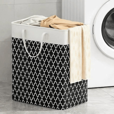 panier à linge design pratique buanderie MinimalisteLab