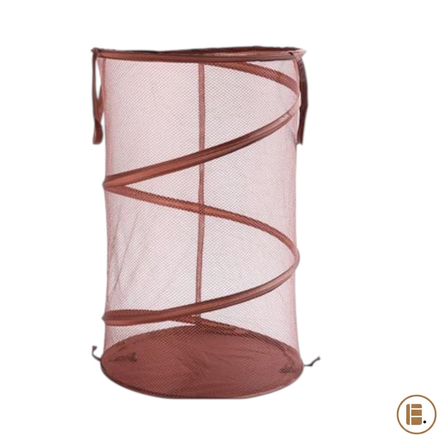 panier à linge pliable gain de place buanderie MinimalisteLab