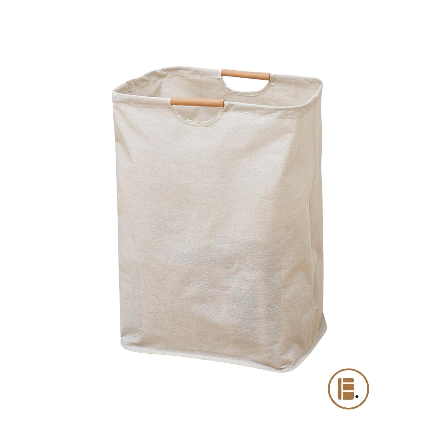 panier à linge pratique et design tissu buanderie MinimalisteLab