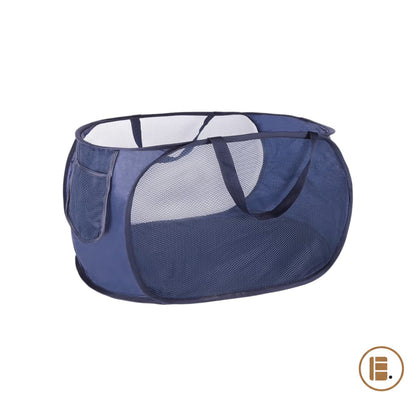 panier à linge design pratique tissu buanderie MinimalisteLab