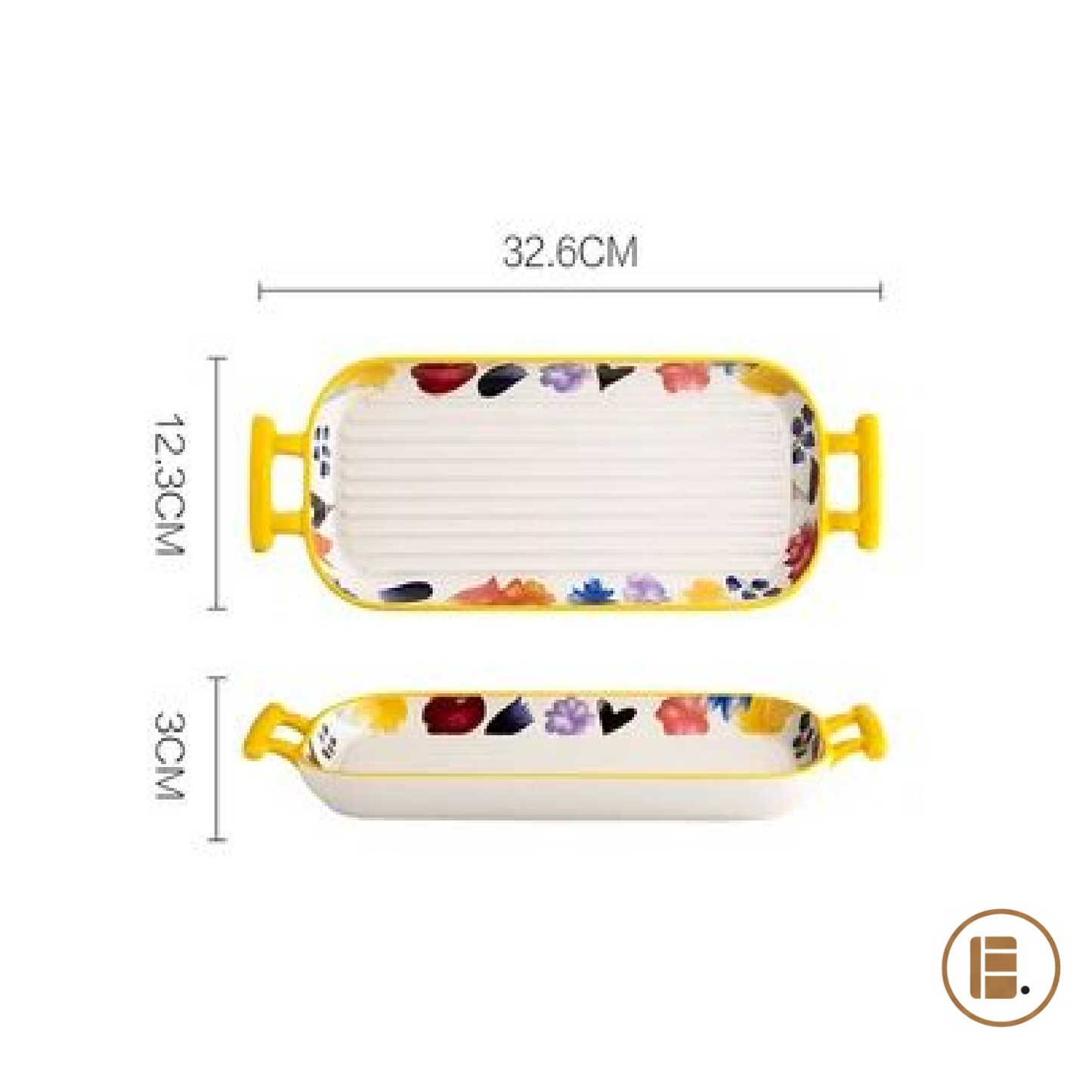 plat à four céramique ergonomique lifestyle table MinimalisteLab