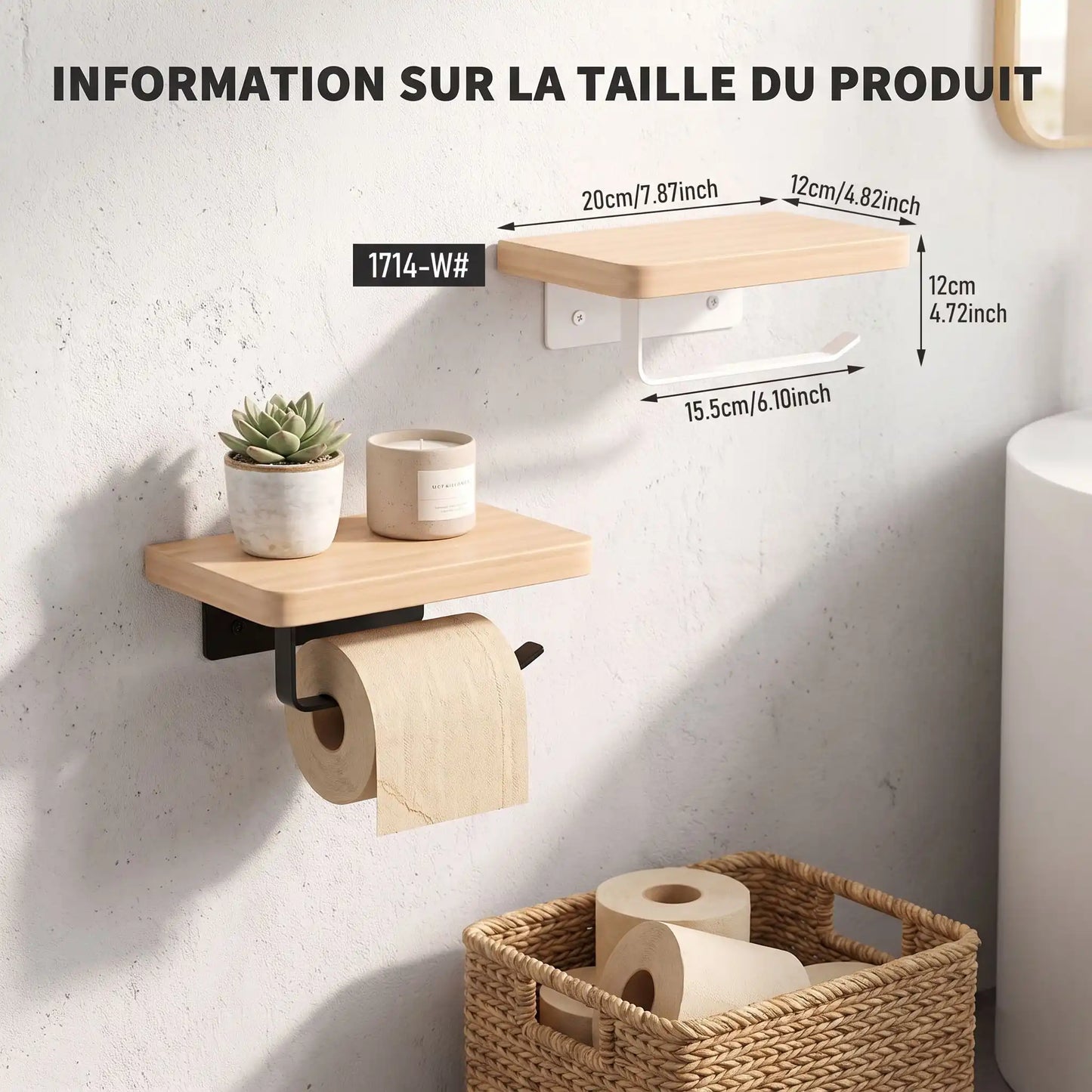 Porte papier toilette | Design Mural