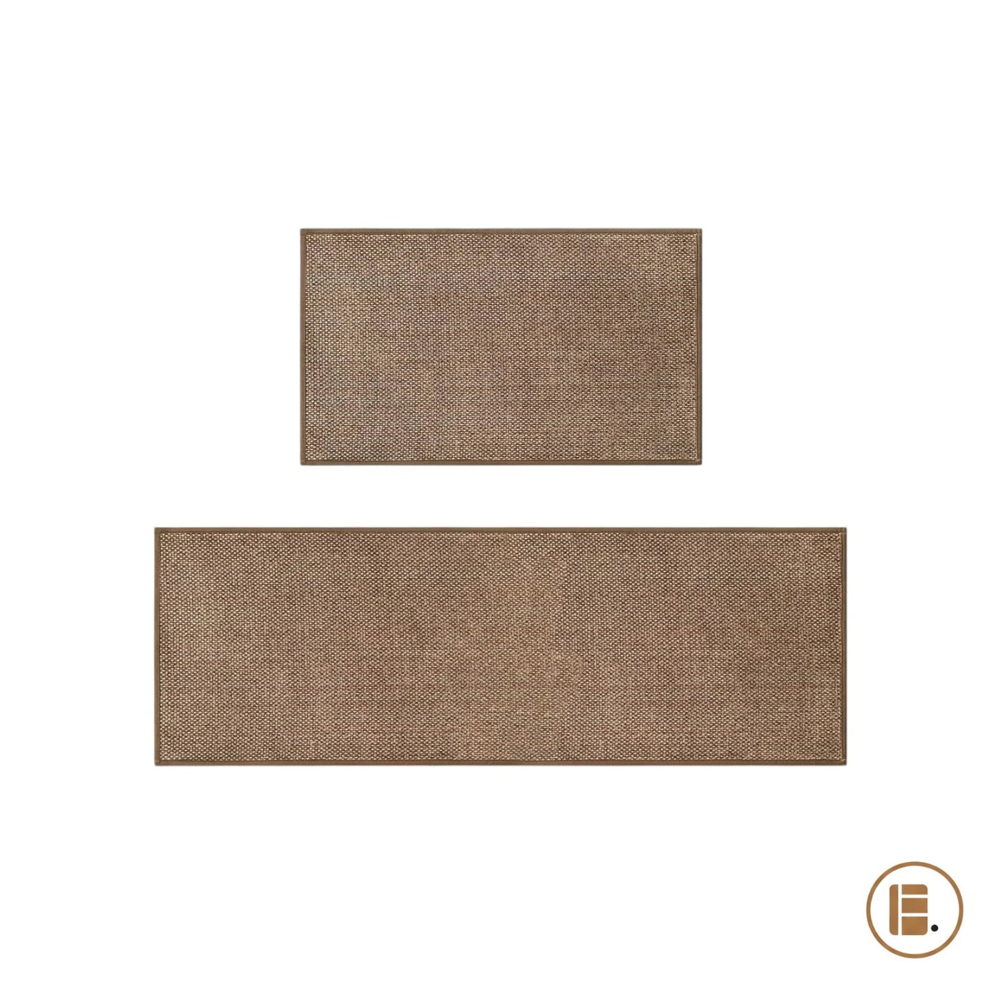 tapis cuisine antidérapant lavable 2 pièces sol MinimalisteLab