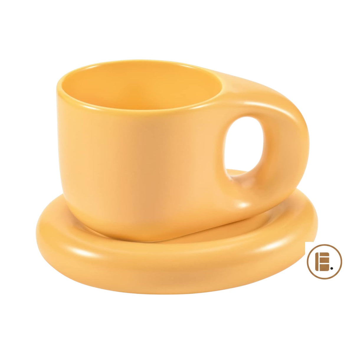 Tasse à café | Crème Mate Céramique - Minimaliste Lab