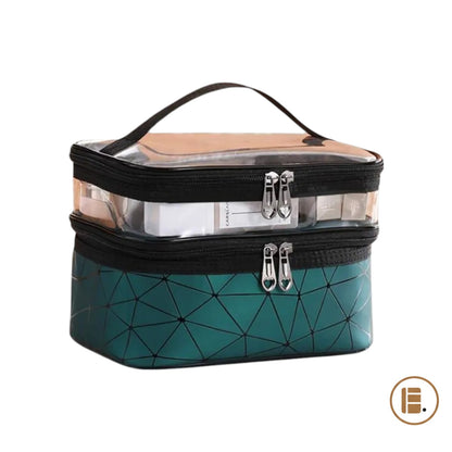 grande trousse de toilette spacieuse pratique vue dessus MinimalisteLab