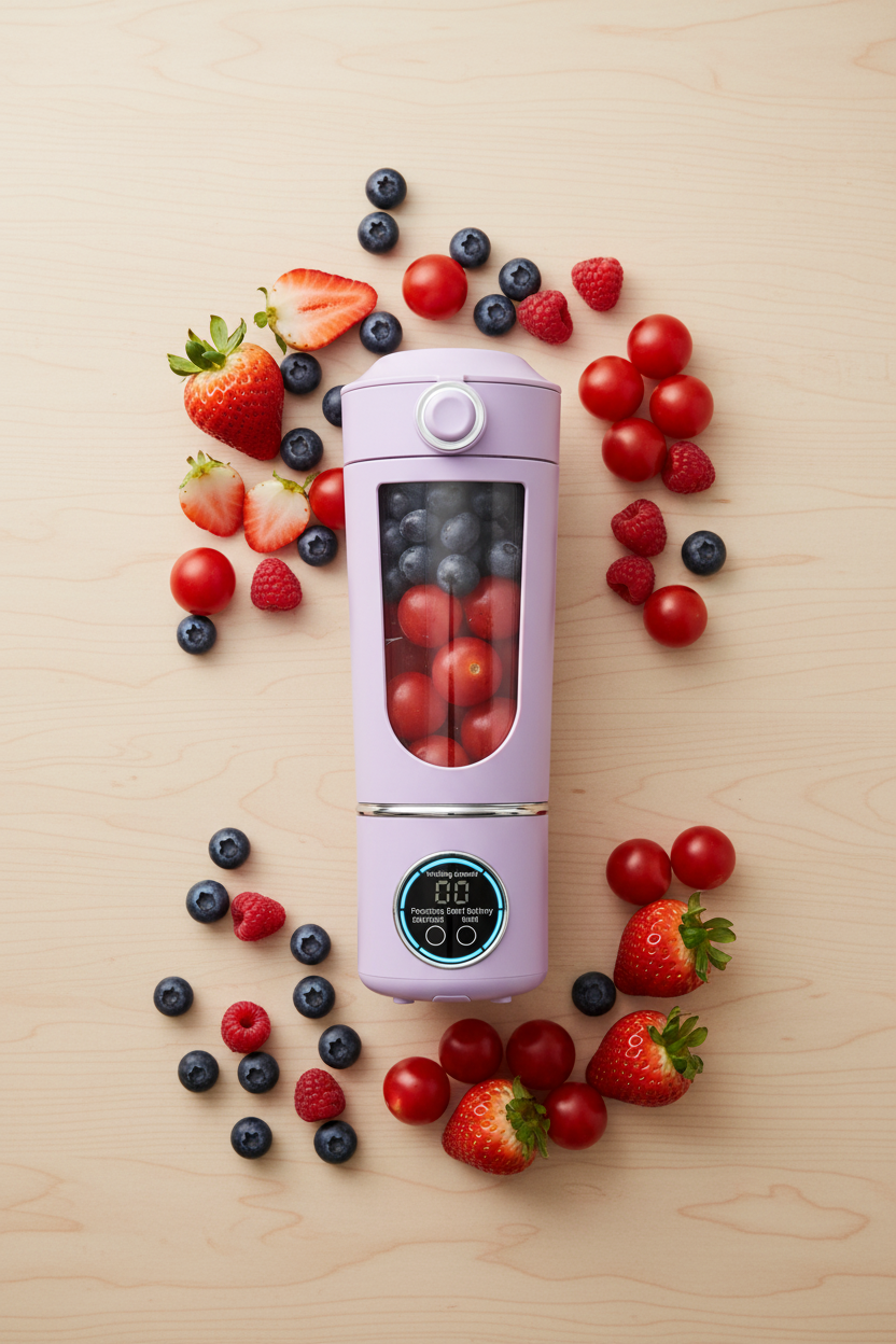blender smoothie portable rechargeable lifestyle MinimalisteLab