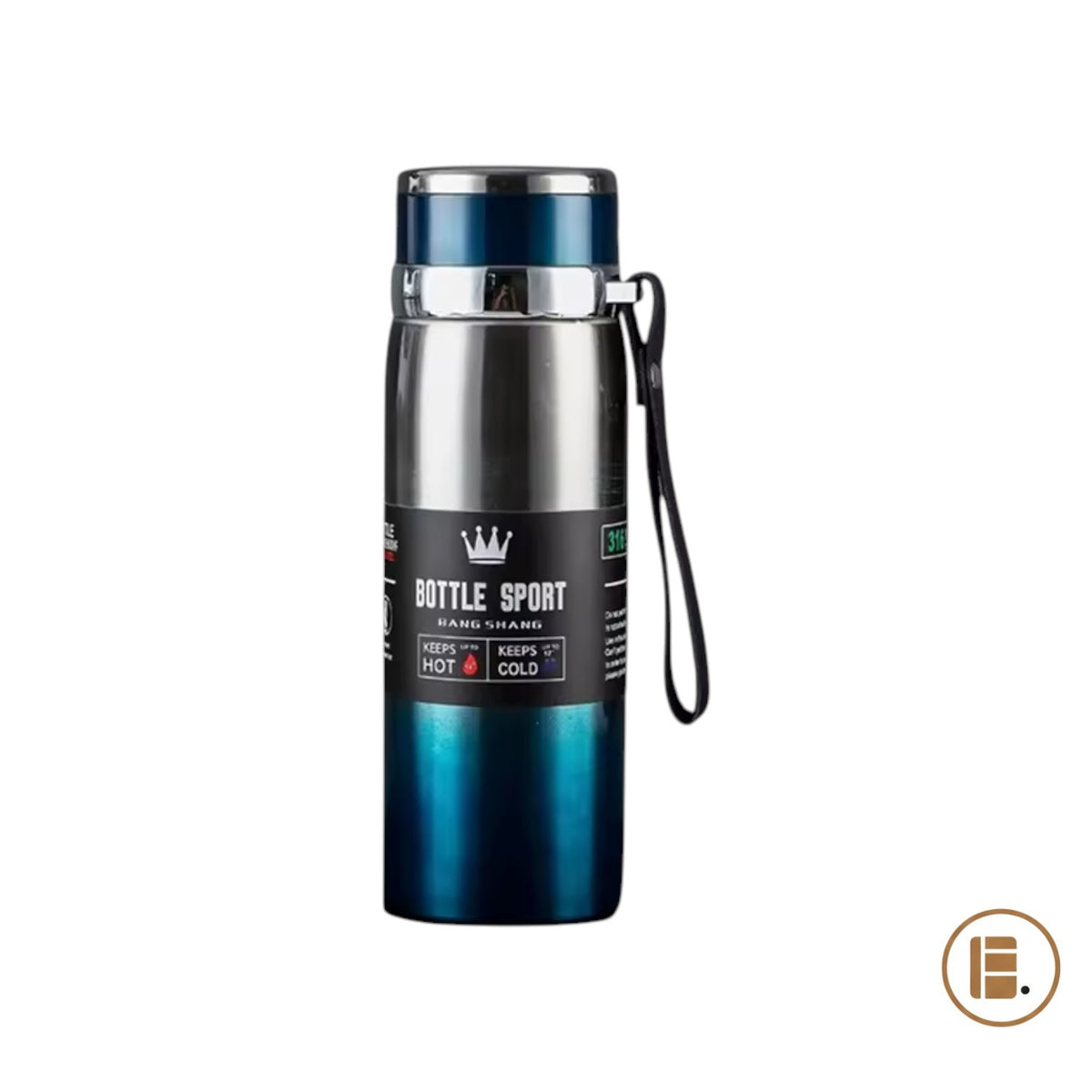 Bouteille isotherme | ThermoPure - Minimaliste Lab