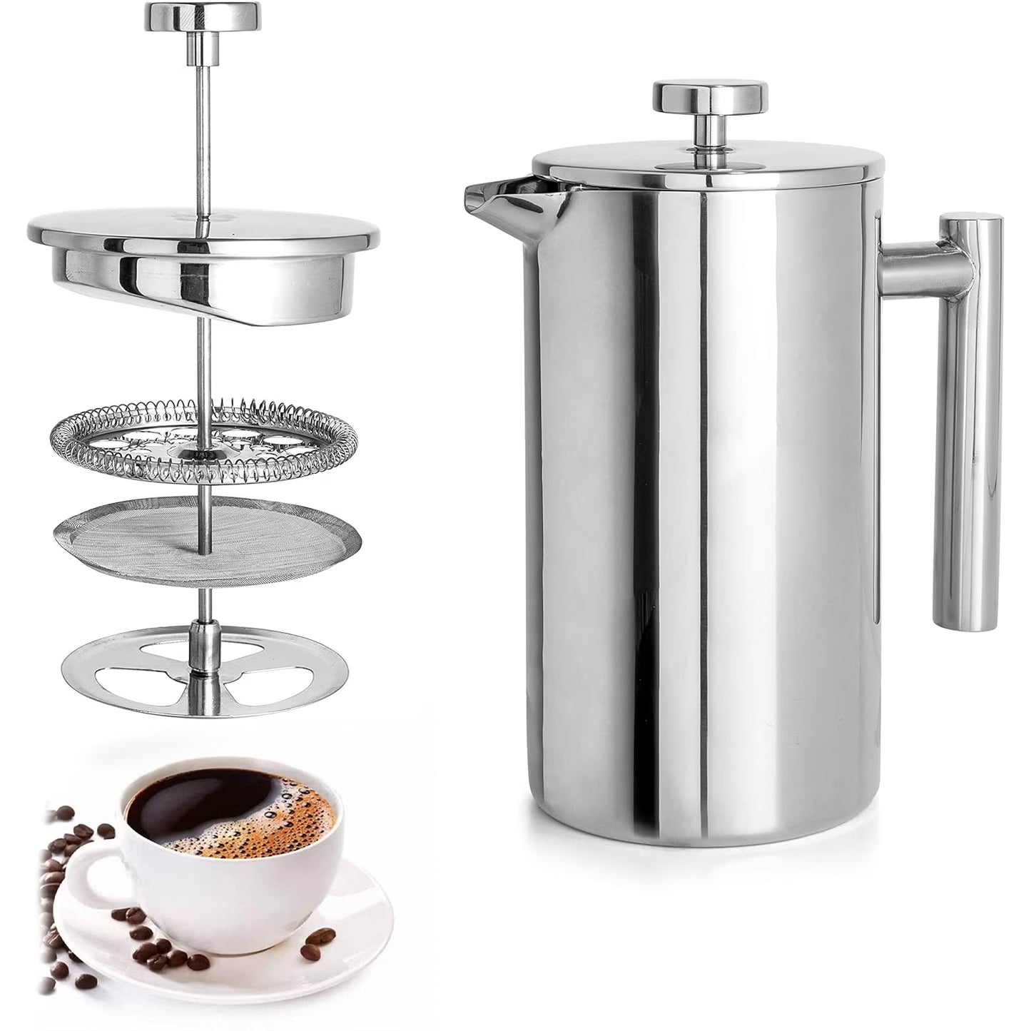 Cafetière à piston | Extraction Optimale