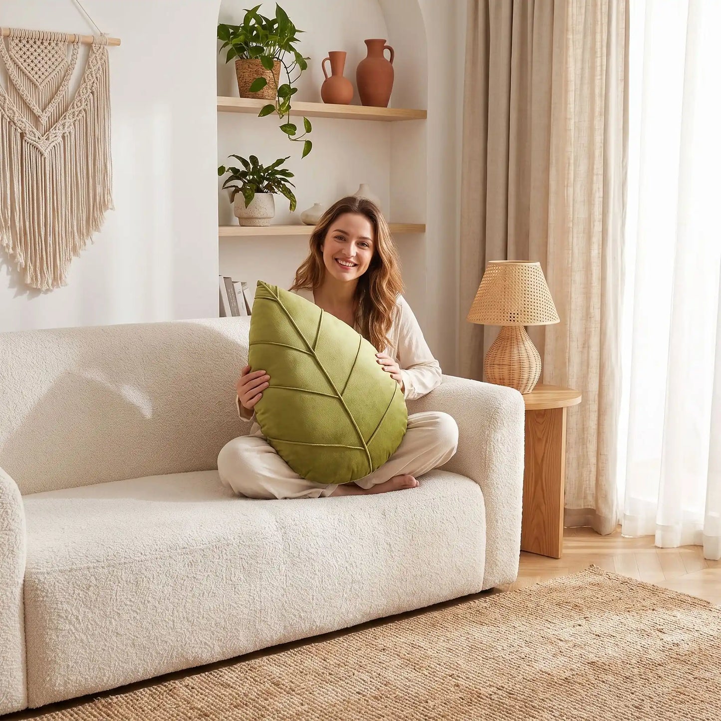 coussin | Feuille Nature
